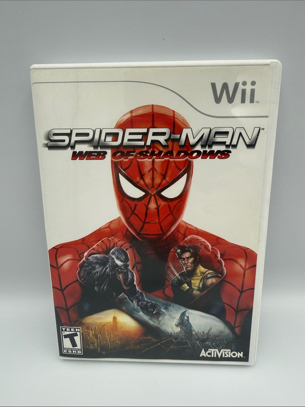 Spider-Man: Web of Shadows (Wii) - Red & White Cover by Activision